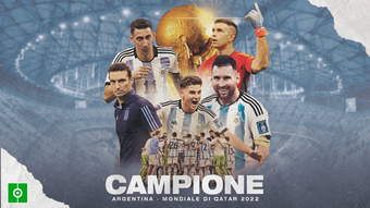 Argentina, campione del mondo