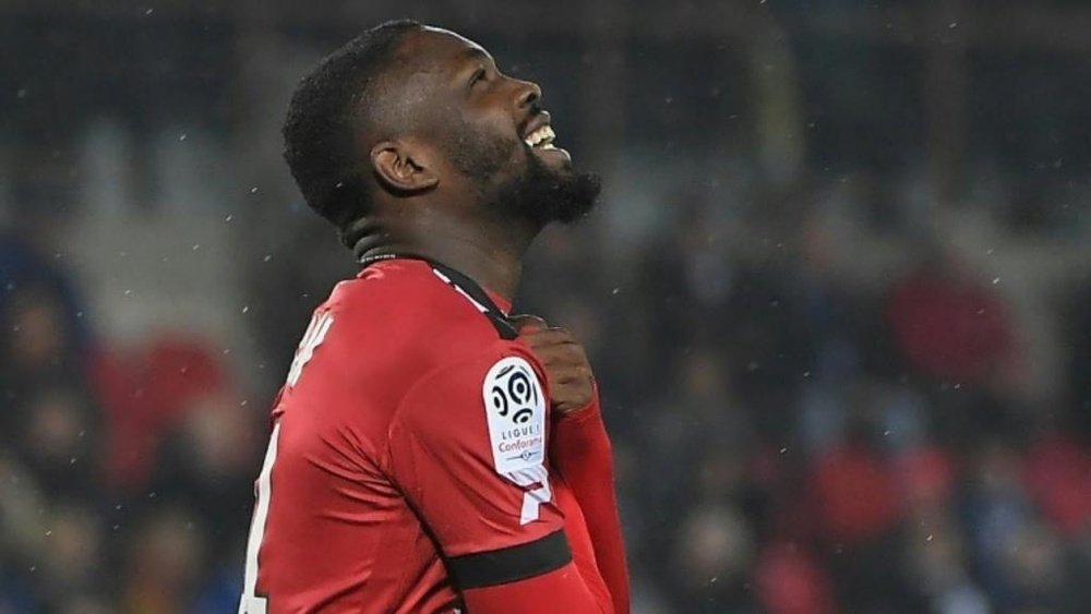 Thuram destacó a pesar de los malos resultados de su club. AFP