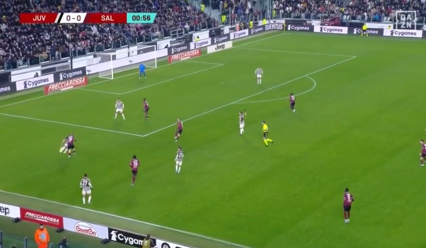 Errore clamoroso di Gatti e gol di Ikwuemesi dopo 1'. DAZN