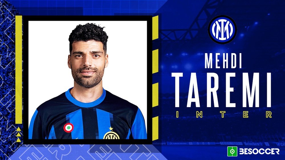 Taremi, el primer iraní en la historia del Inter. BeSoccer