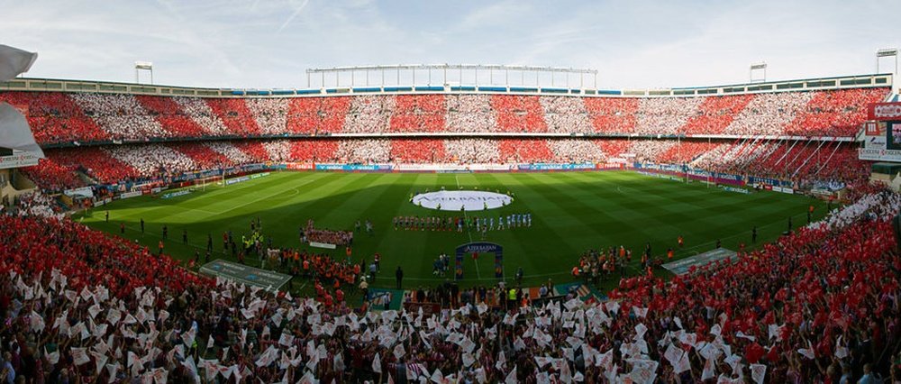 El Calderón se prepara para una de las noches más especiales de la temporada. ClubAtléticodeMadrid