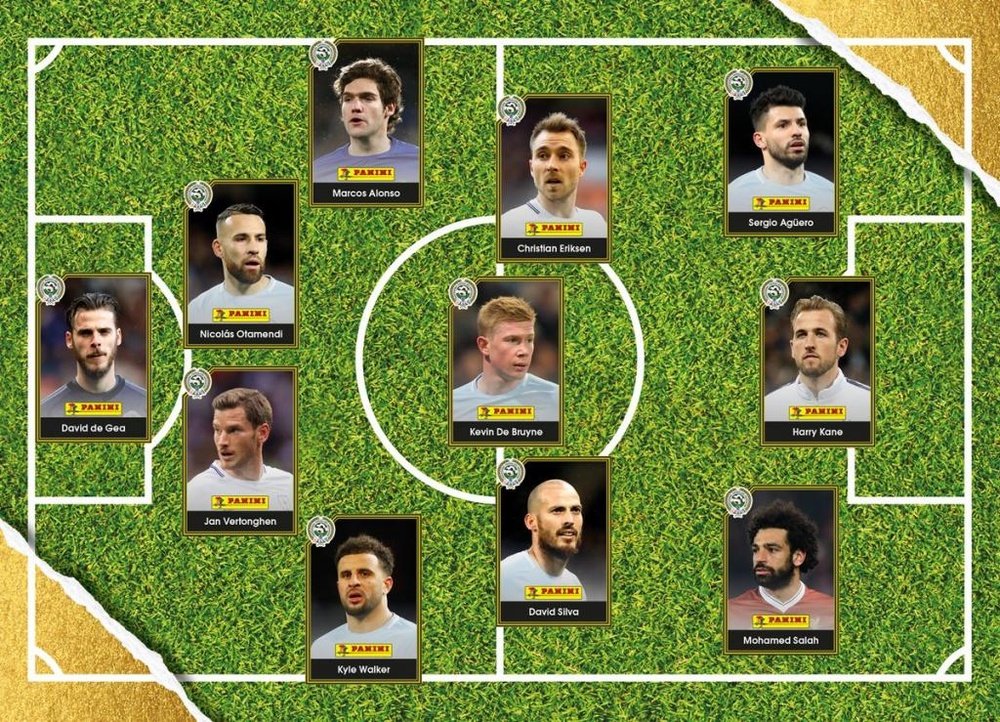 The PFA's XI of the year. PFA