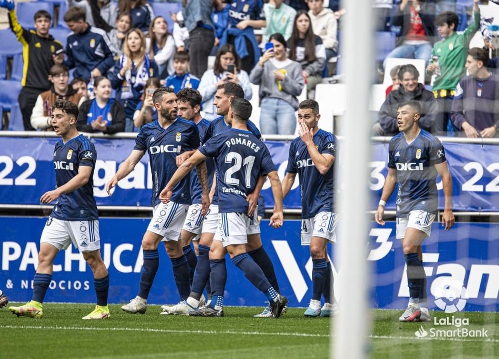 El Oviedo venció al Racing de Santander. LaLiga