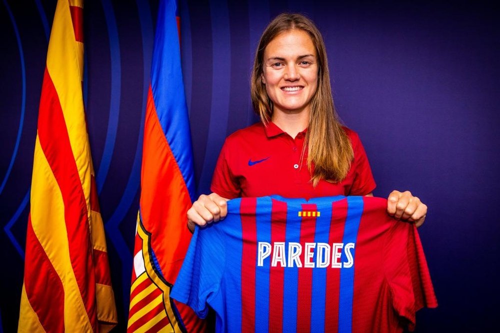 Irene Paredes signe au Barça. FCBarcelona