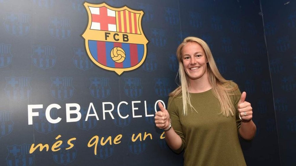 Stefanie van der Gragt ya ha firmado su contrato. FCBFemení