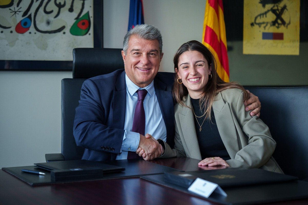 Jana Fernández finalizaba su vinculación a finales de este curso. FCBarcelona