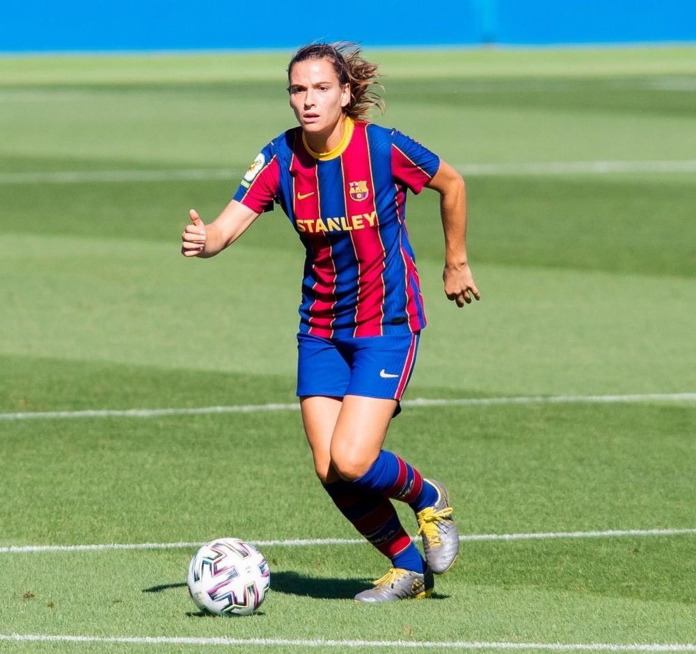 Laia Codina ya se ha recuperado de su lesión de rodilla. FCBarcelona