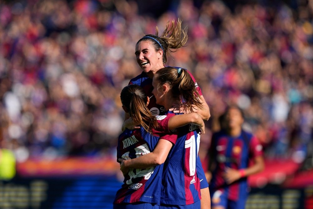 Le Barça inflige une manita au Real Madrid dans le Clasico féminin. EFE