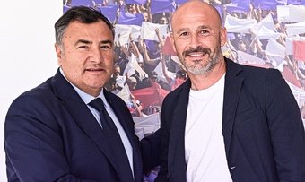 La Fiorentina renovó el contrato de su entrenador Vincenzo Italiano. Twitter / Fiorentina