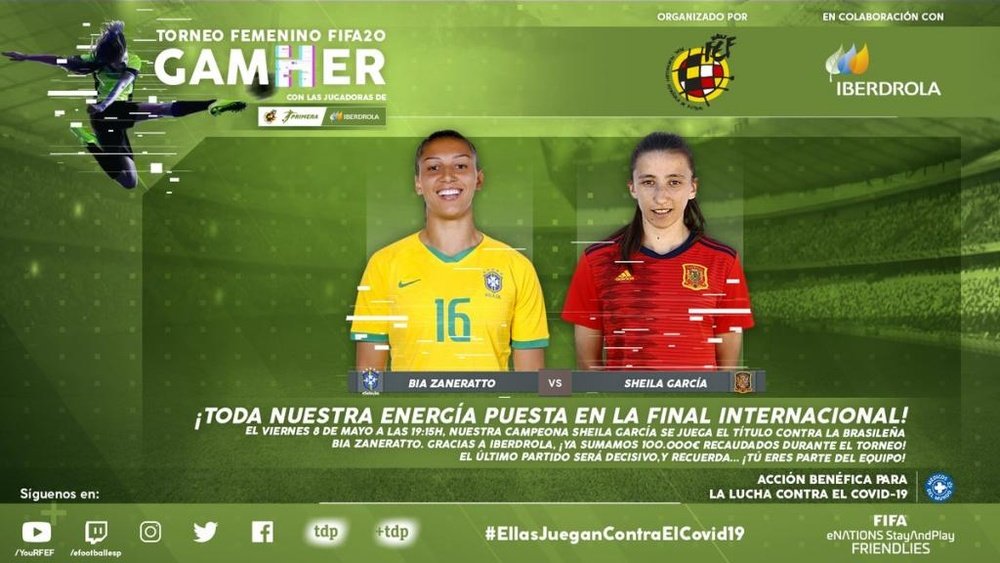 Sheila García superó a Olga García en la final. RFEF