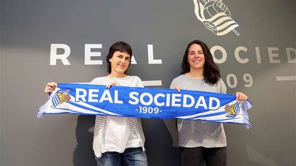 Oihana Aldai ya es jugadora de la Real Sociedad Femenina. RealSociedad