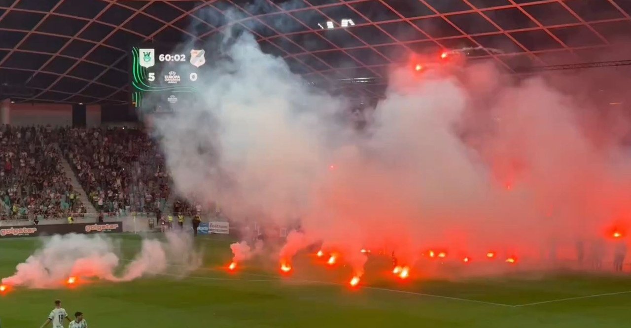 El 5-0 de la vergüenza: la hinchada del Rijeka obligó a parar el duelo