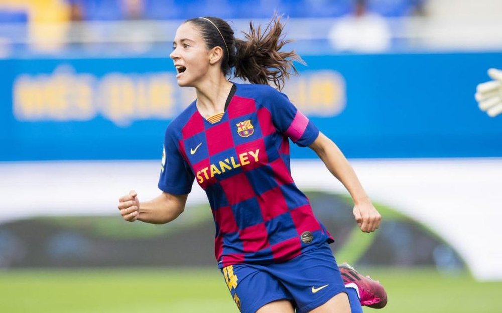 Aitana Bonmatí es una de las piezas destacadas del Barça. Twitter/FCBfemeni