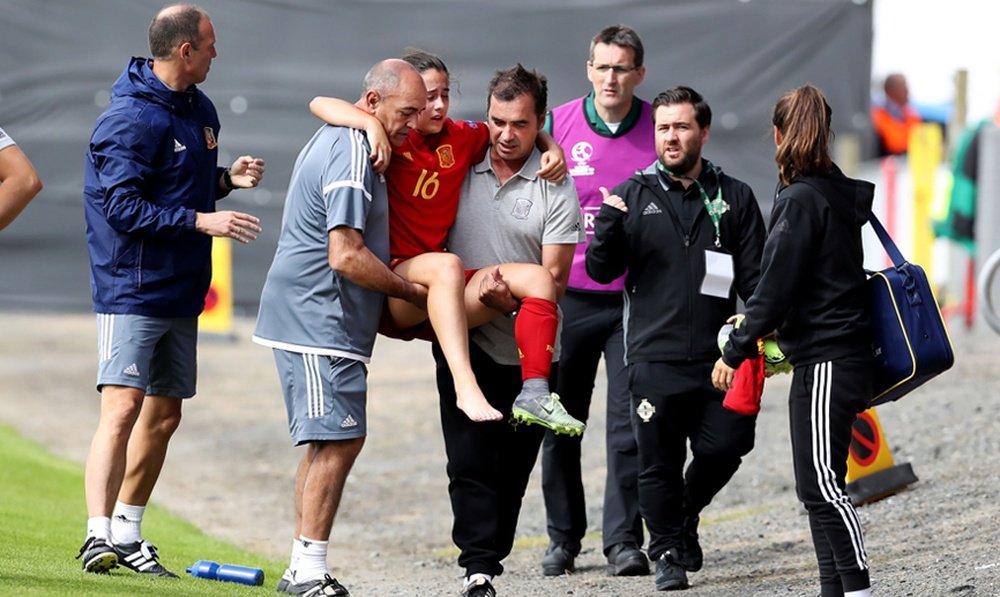 Nuria Rábano causa baja en la Selección. RFEF