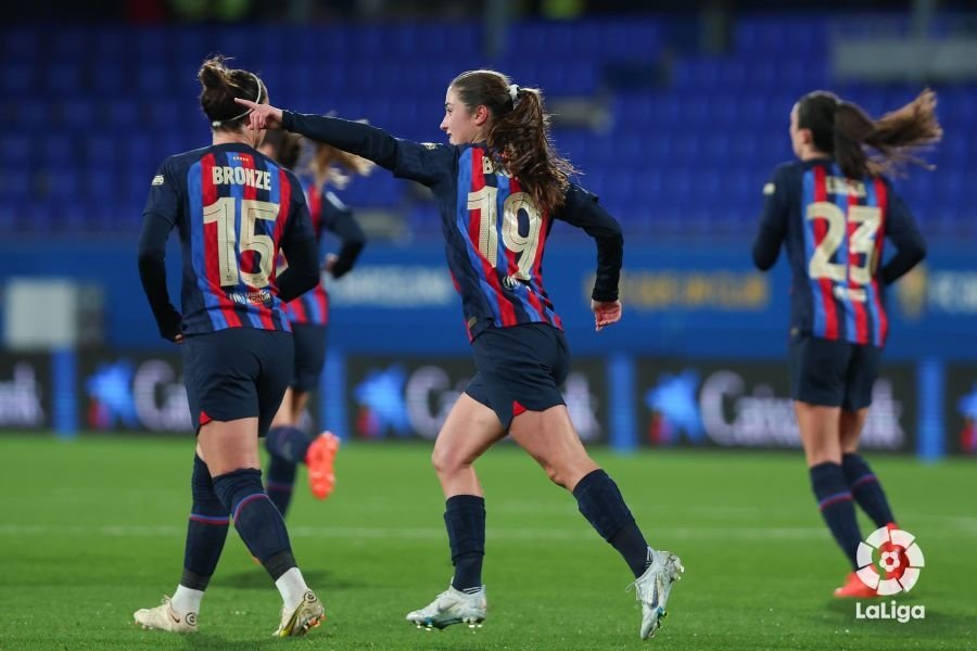 Bruna Vilamala está dentro de la última fase de su recuperación. LaLiga