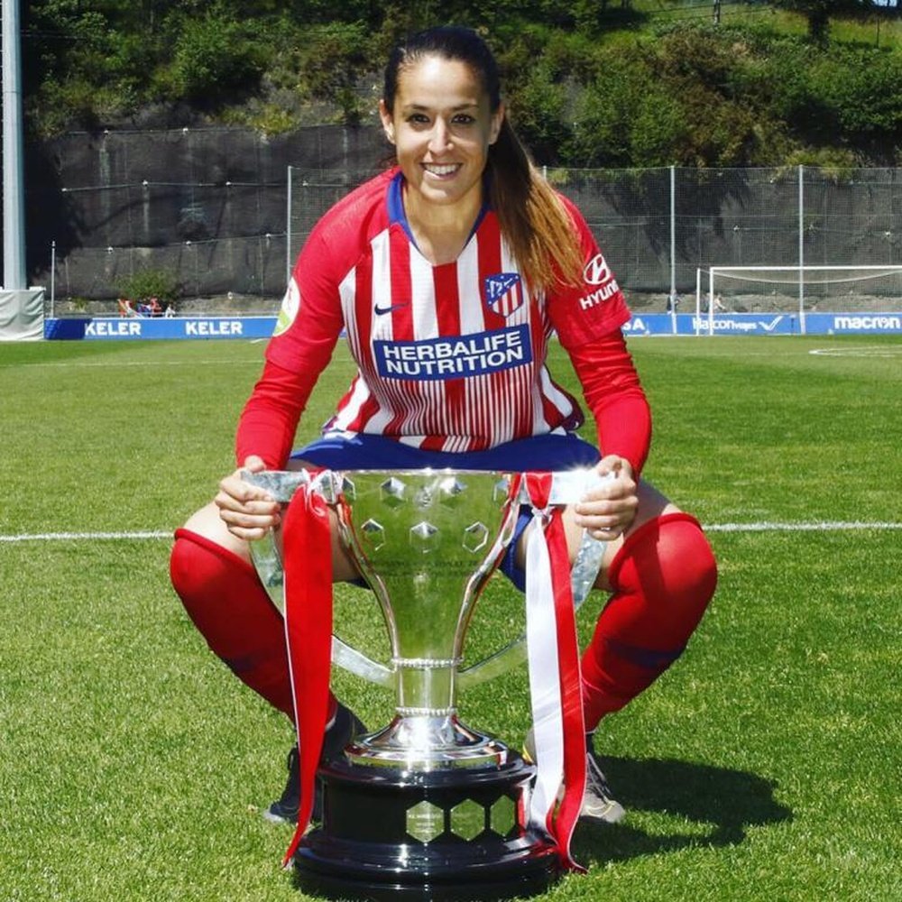 Olga García no seguirá en el Atleti. Twitter/OlgaGarciaPerez