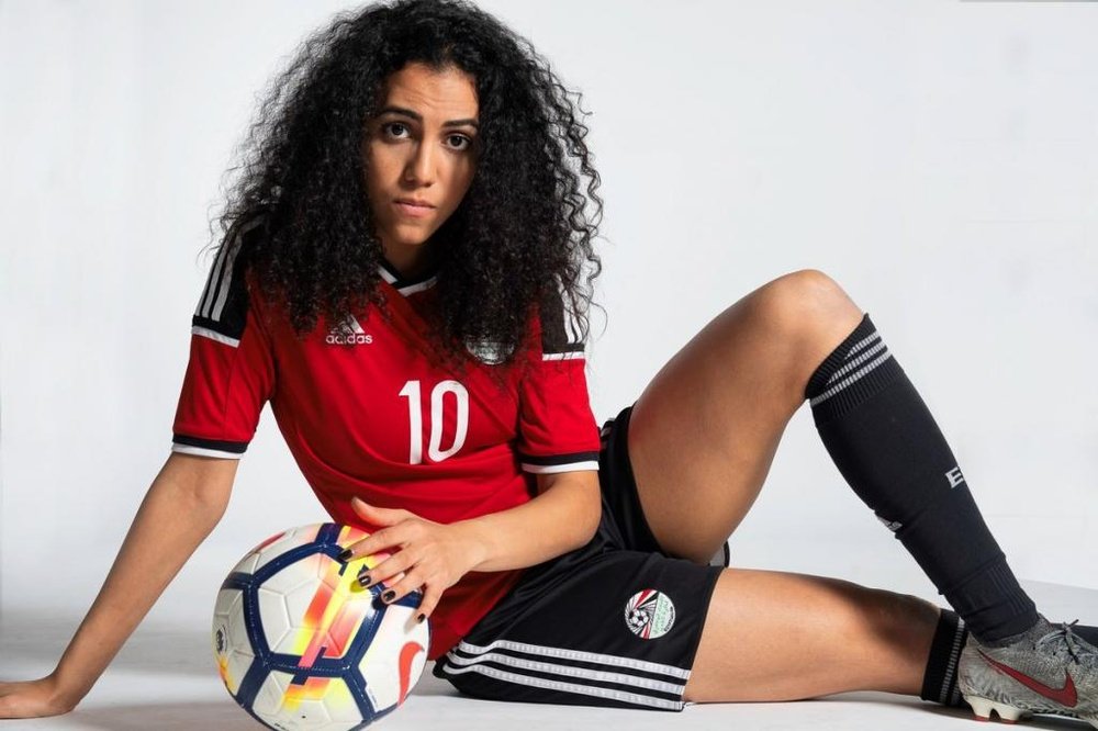 Sarah quiere jugar el Mundial con Egipto. FIFA