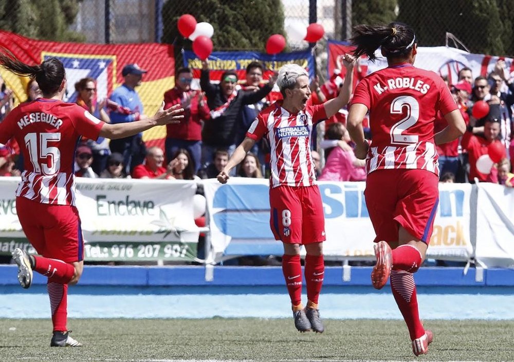 Las rojiblancas ya están en semifinales. AtletiFemenino