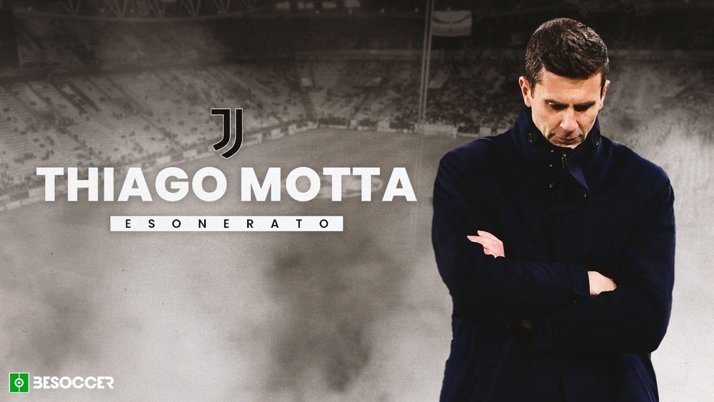 La Juventus ha annunciato l'esonero di Thiago Motta. BeSoccer