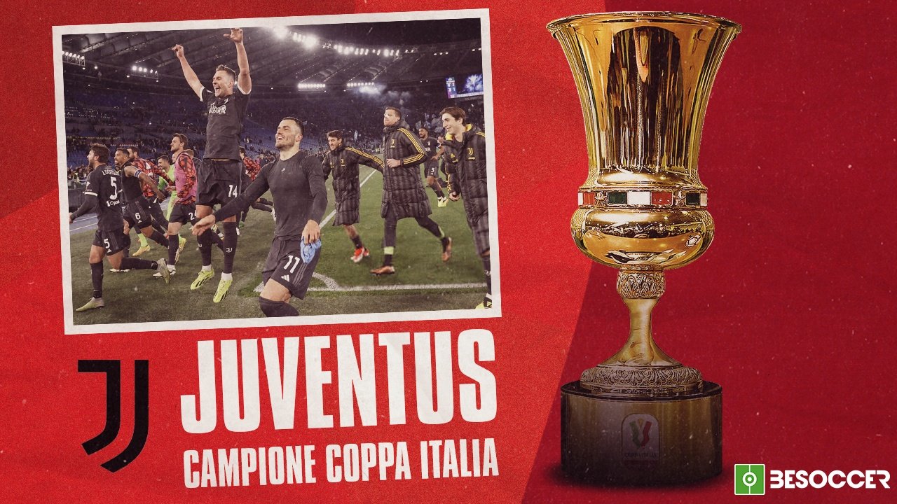 La Juventus ha vinto la 15ª Coppa Italia. BeSoccer