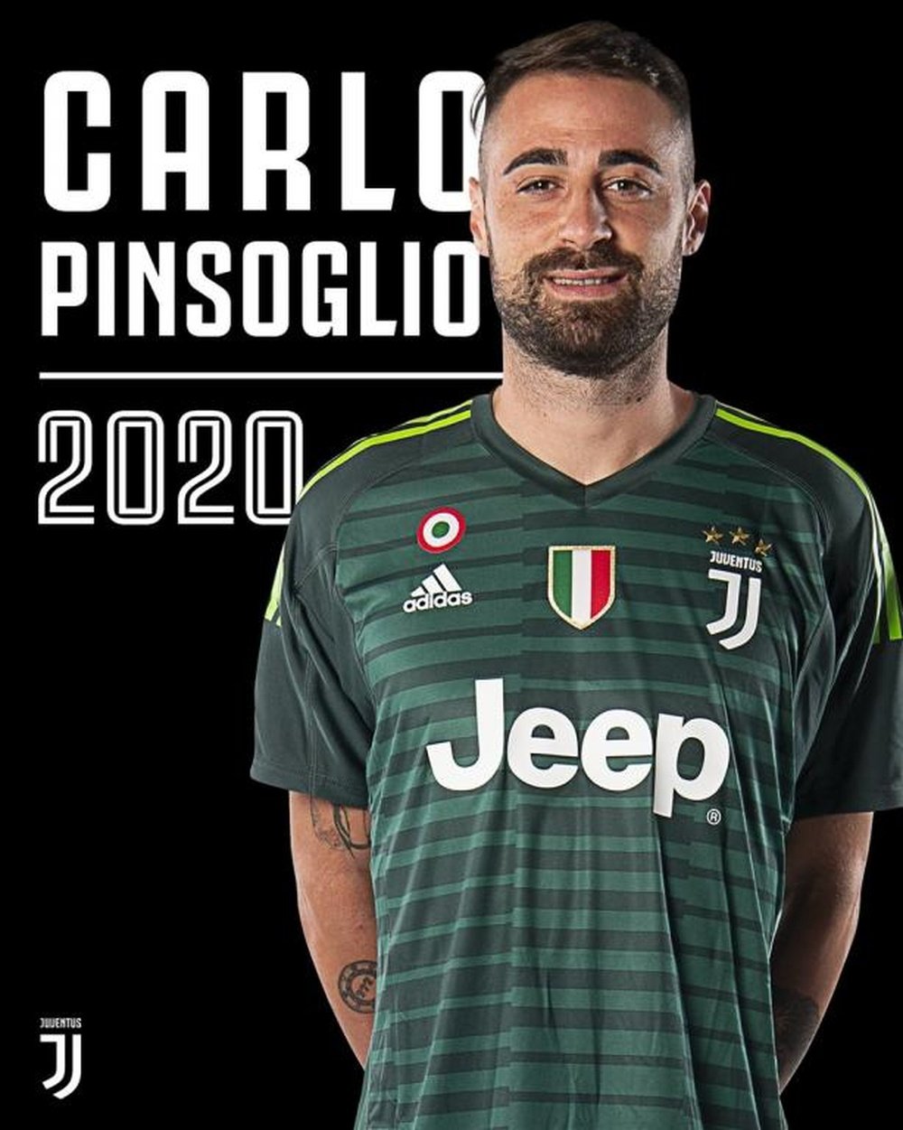 Carlo Pinsoglio a prolongé pour une saison de plus. Twitter/JuventusFC