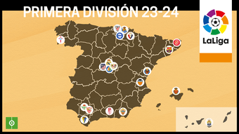 Take a look at the 20 teams that will be part of the 2023/24 La Liga campaign in Spain.