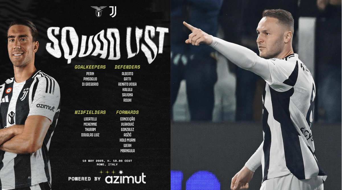 Un rientro, un dubbio e tante assenze tra i convocati della Juve