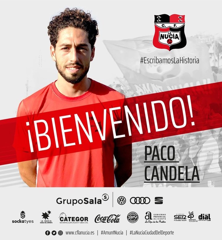 Paco Candela, nuevo jugador de La Nucía