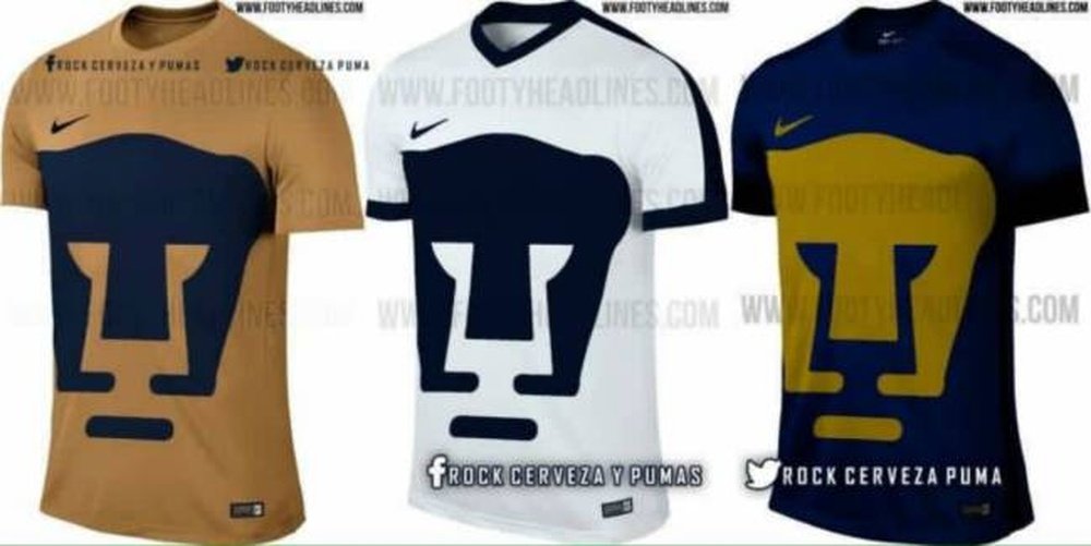 Ídolo Automatización Llave La nueva camiseta de Pumas para el Apertura 2016
