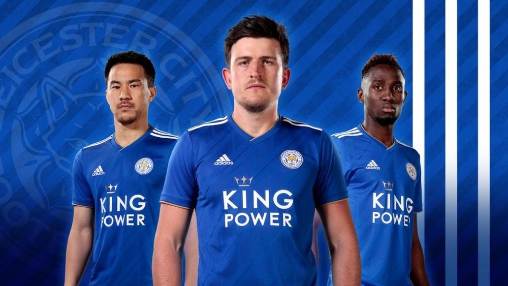 El Leicester ya tiene nueva camiseta. LCFC