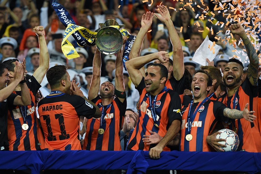 Shakhtar Donestk are top seed in group F. AFP
