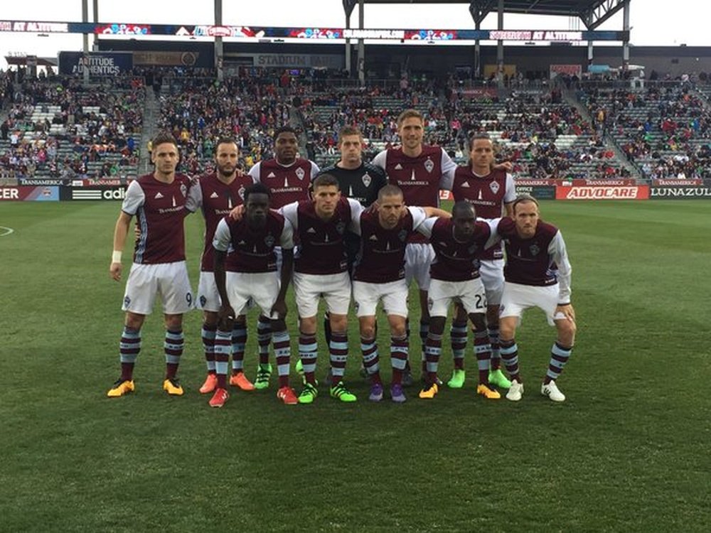 La plantilla del Colorado Rapids. ColoradoRapids