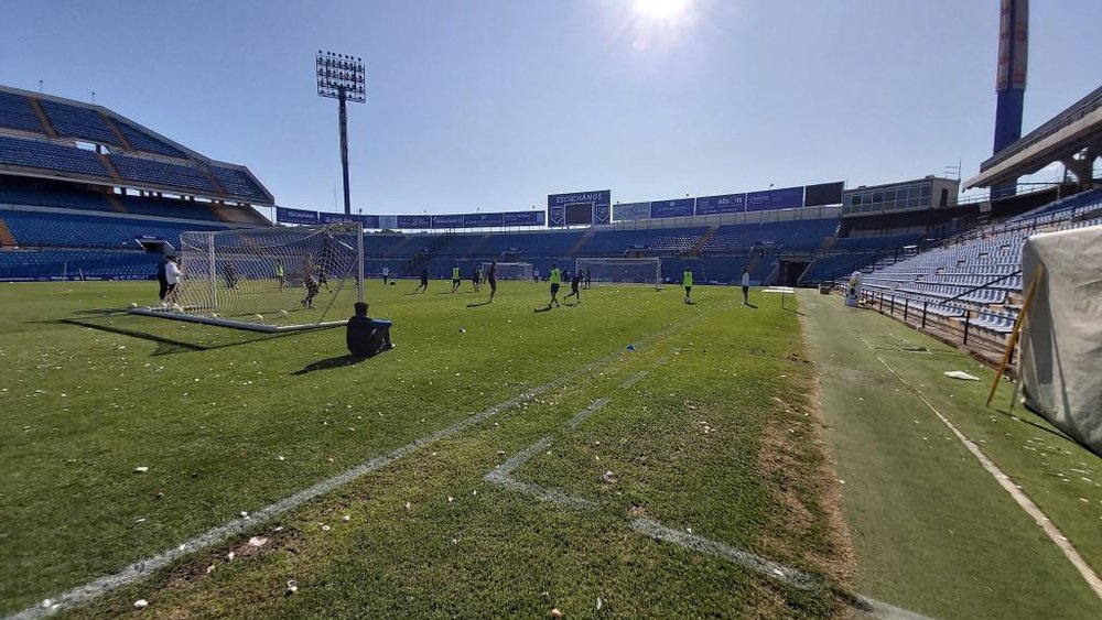 El directivo responsabilizó a los jugadores de la mala posición. Twitter/cfhercules