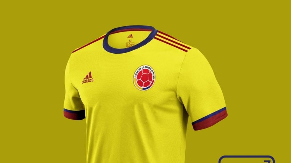 Filtran la camiseta de Colombia para la Copa América. Captura/Patnenka