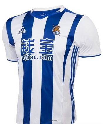 Éstas son camisetas de los equipos de Primera División para la temporada 2016-17