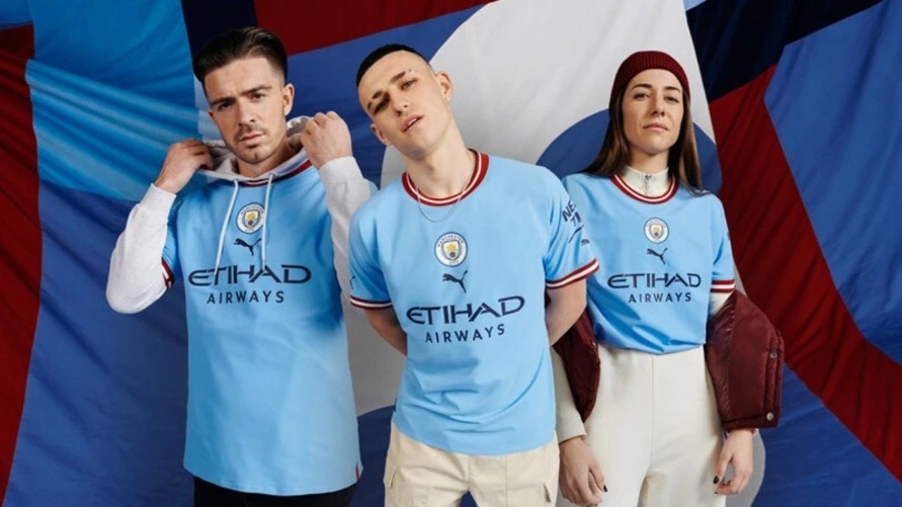 City's first kit for 22-23 is inspired by their legend Colin Bell. ManchesterCity