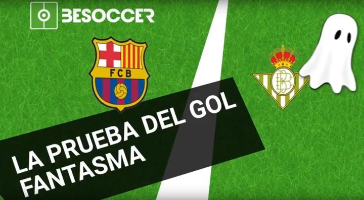 La prueba del gol fantasma del Barça al Betis
