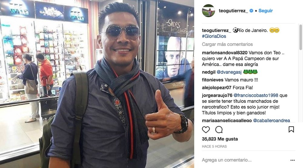 Teo contestó a los posibles rumores. Instagram/TeoGutierrez_