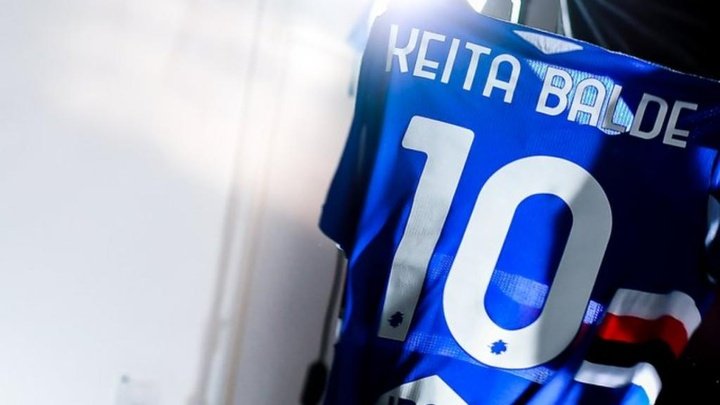 Sampdoria finally announce Keita Baldé's arrival