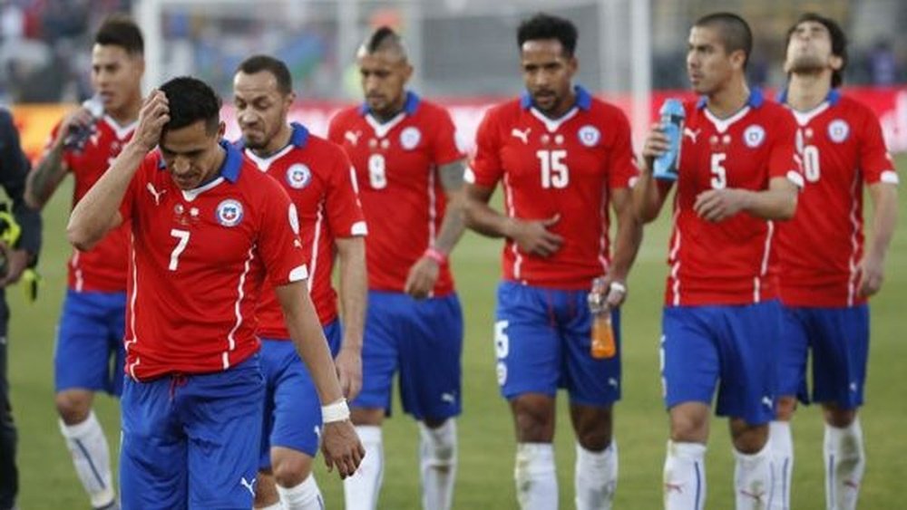 Chile será una de las ausencias más destacadas del Mundial de Rusia. EFE