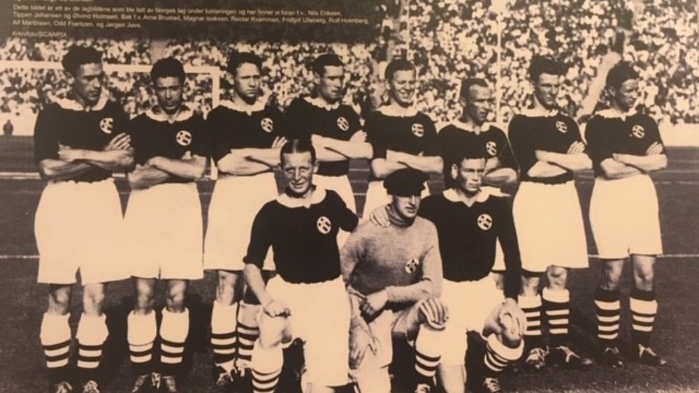 El mayor éxito de Noruega en el fútbol tuvo lugar en los Juegos de 1936.