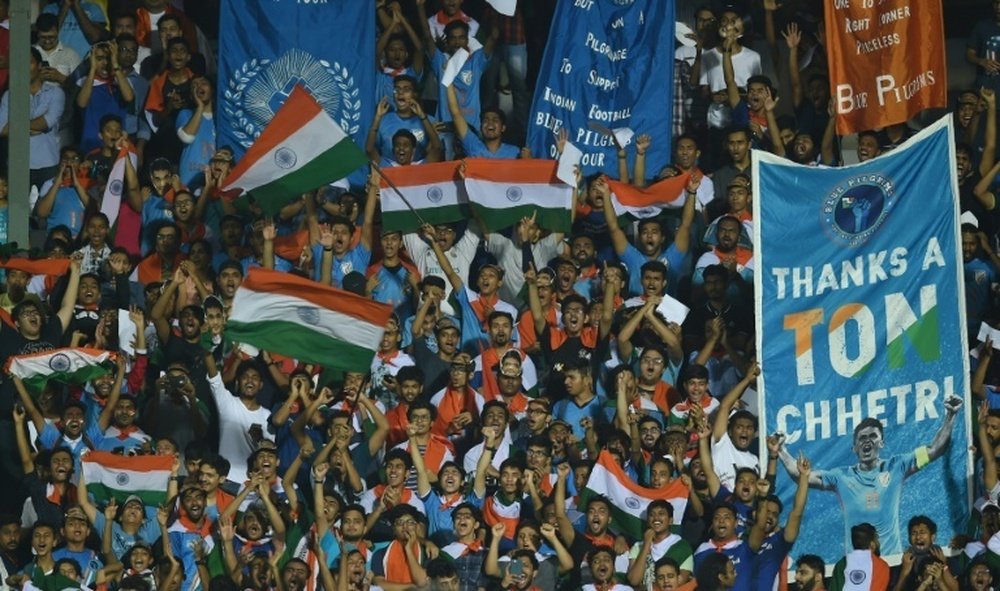 La sélection indienne avait renoncé au Mondial en 1952. AFP