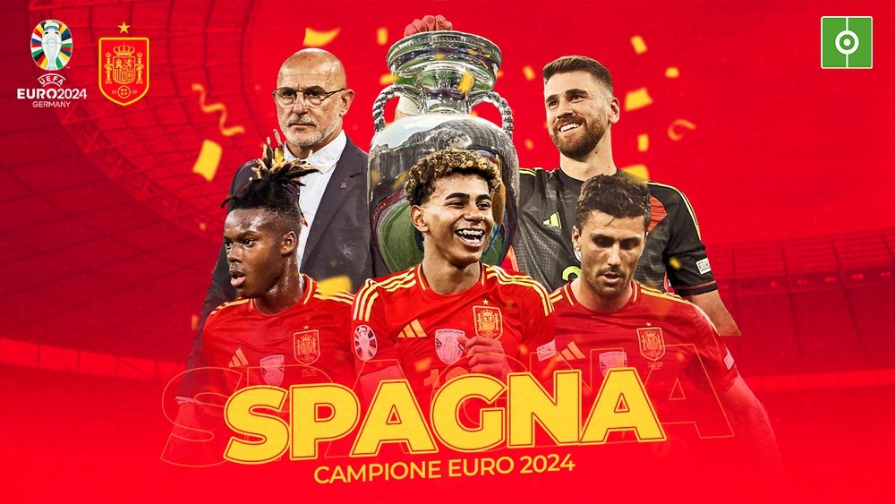 La Spagna è Campione d'Europa per la 4ª volta. BeSoccer