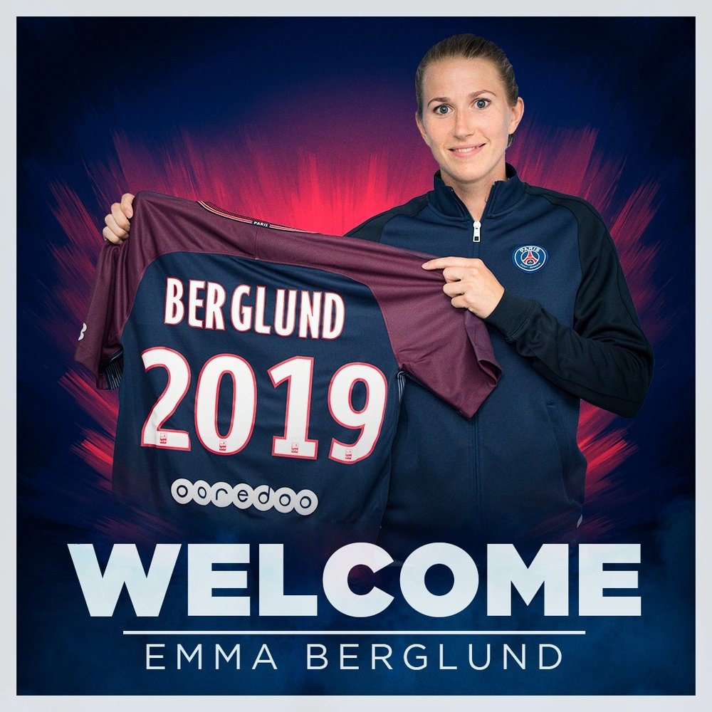 La Suédoise Emma Berglund signe au PSG. PSG