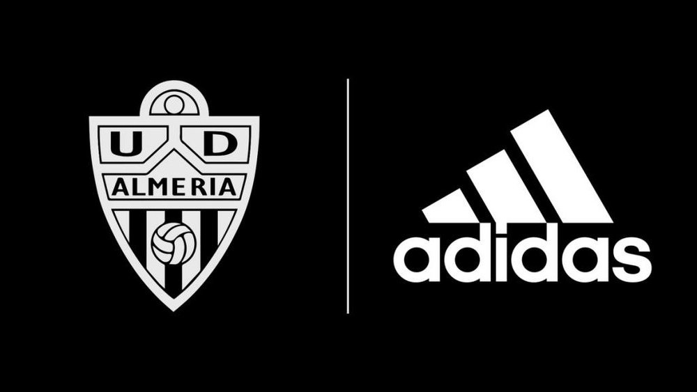 La UD Almería anunció a Adidas como nuevo patrocinador técnico. UDAlmería