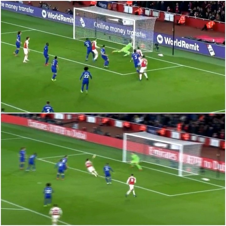 Lacazette and Koscielny gave the 'Gunners' control at the interval