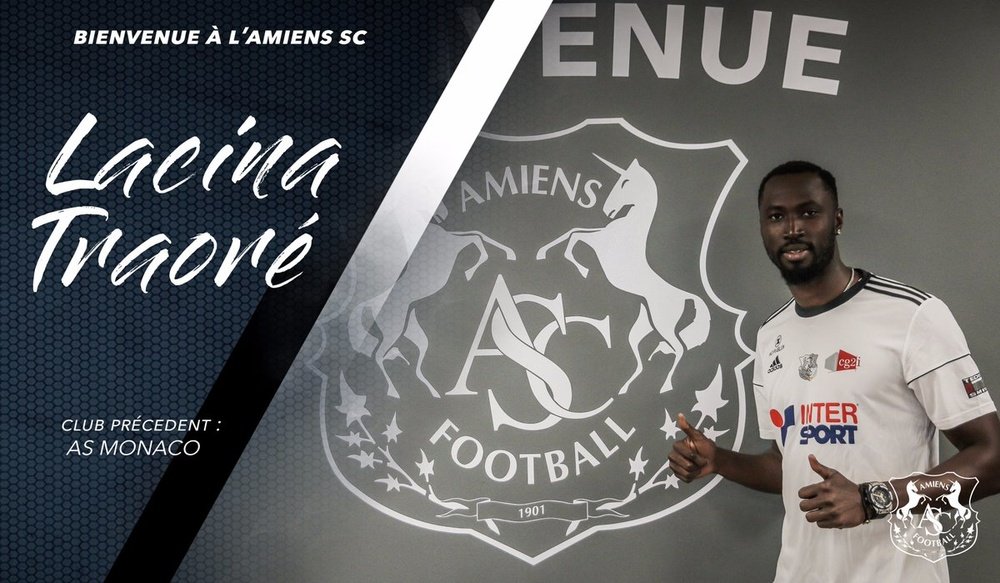 Nuevas incorporaciones para el Amiens en la Ligue 1. Twitter/AmiensSC