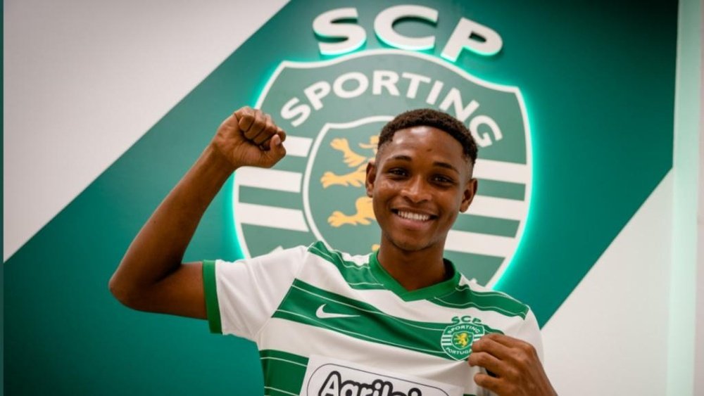 Le Sporting CP signe Lamarana Jallow, un jeune talent gambien. Twitter/Sportinf_CP