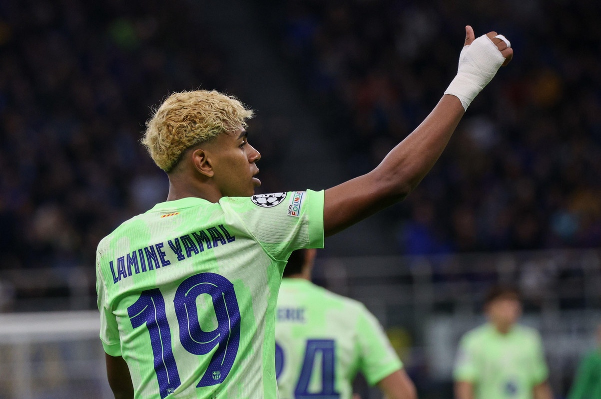 A caccia di record: Yamal e i gol in Champions prima dei 19 anni