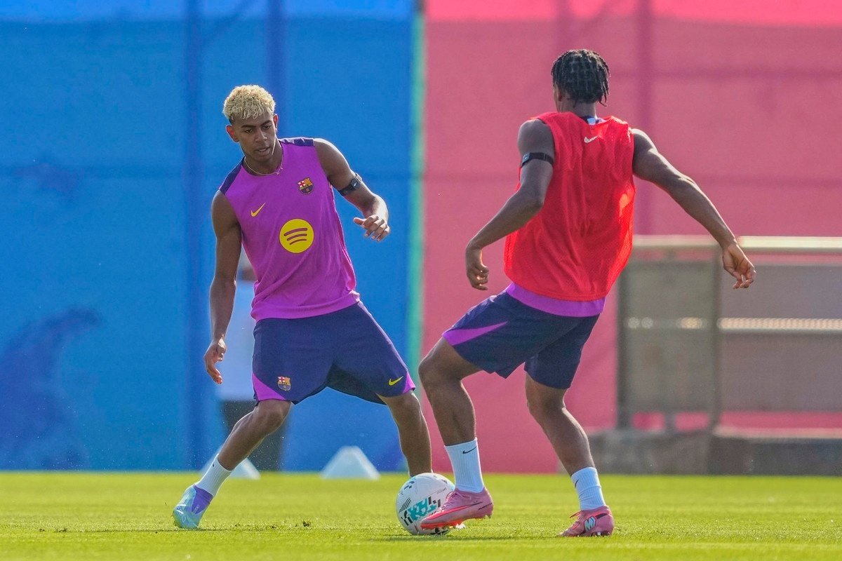 Lamine e Balde si allenano con il gruppo e puntano alla Real Sociedad